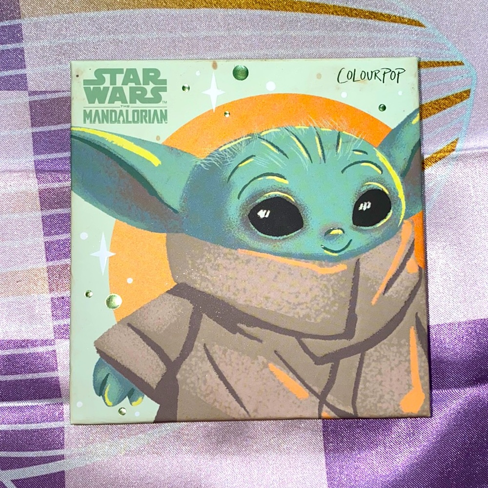 Colourpop Mandalorian The Child Eyeshadow Palette